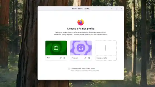 火狐Firefox重磅升级！终于上线配置文件功能，迎战Chrome十年老对手