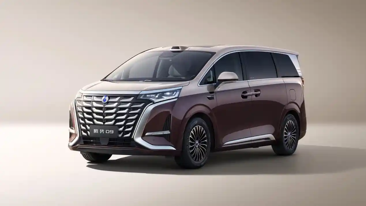 腾势D9震撼上市：30.98万元起，定义豪华新标杆